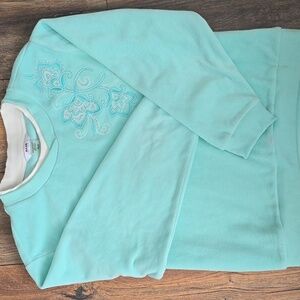 Alia-petite FLEECY DETAILING Sweater